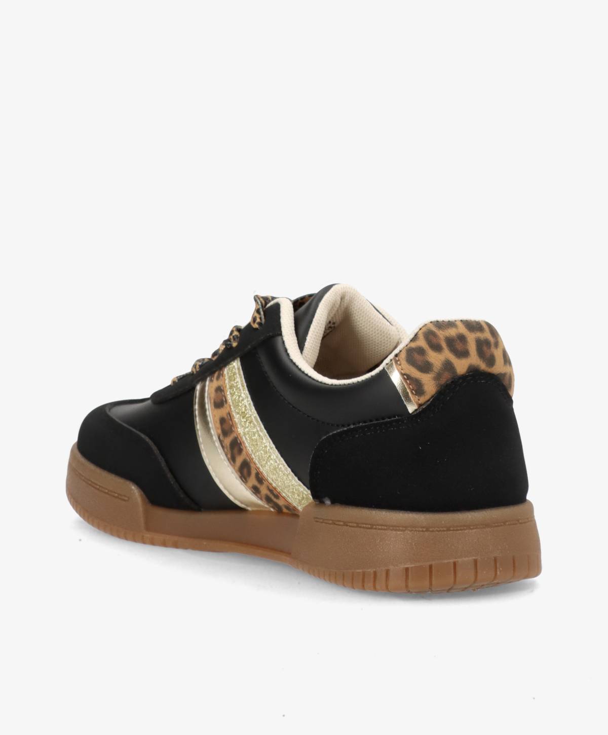 TESSA - Sort - Sneakers Dame