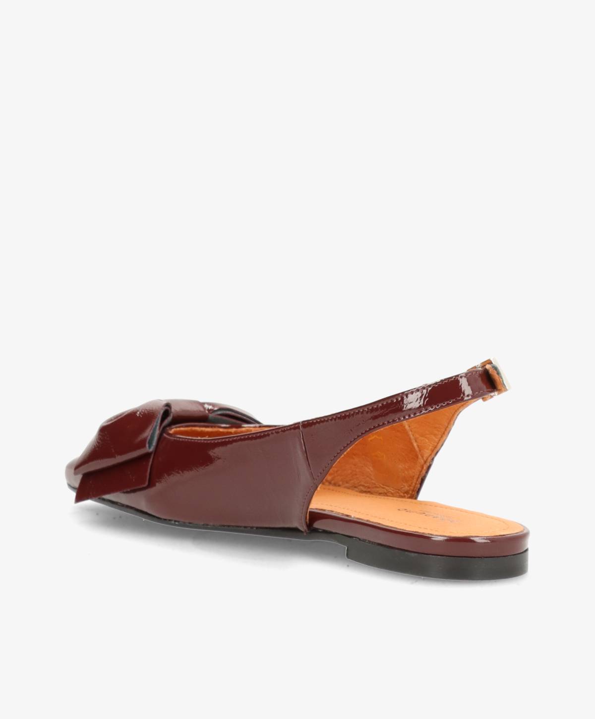 EXPECT P - Bordeaux lak læder - Slingback