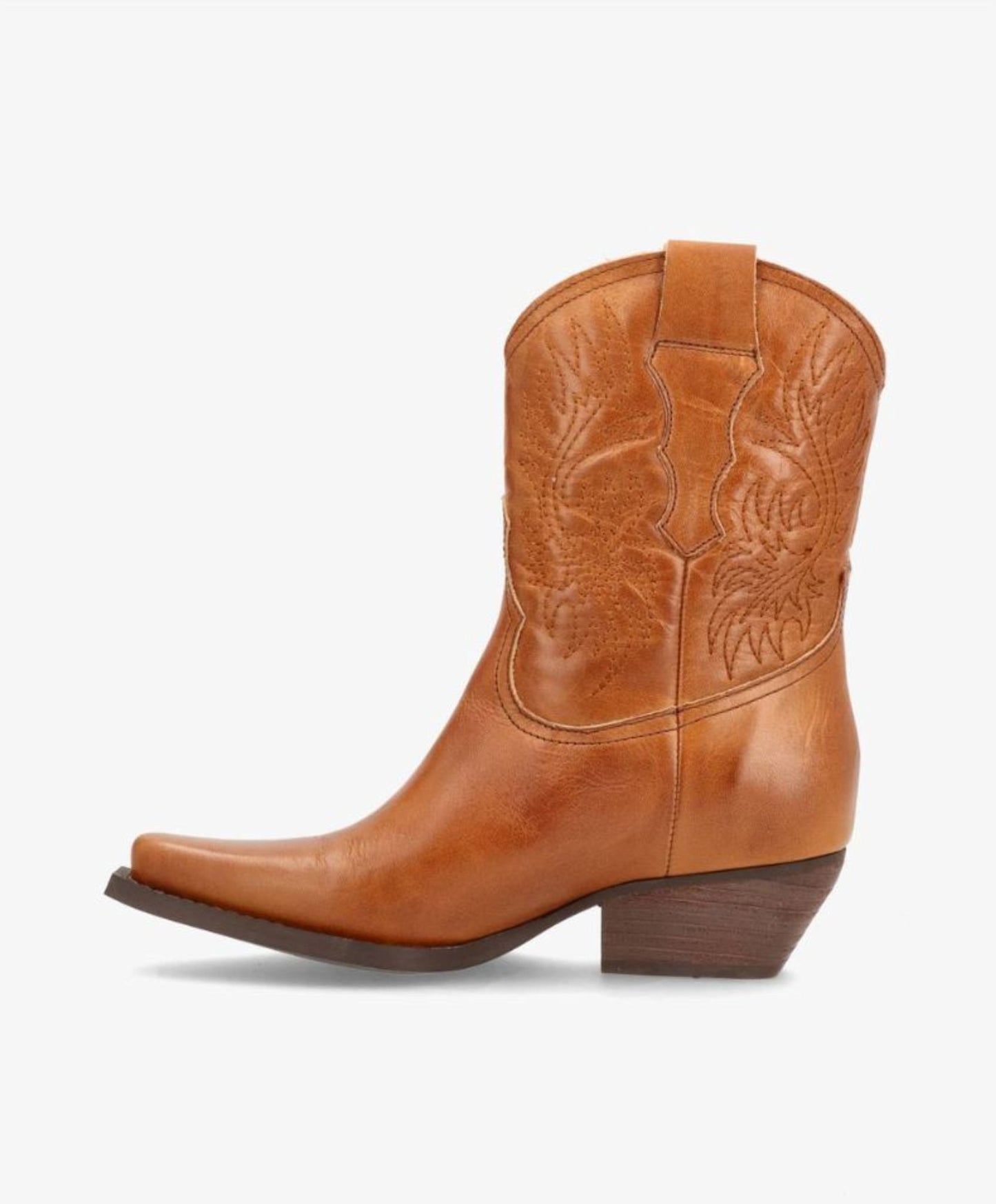 NELLIE T - Cowboy Støvle - Camel