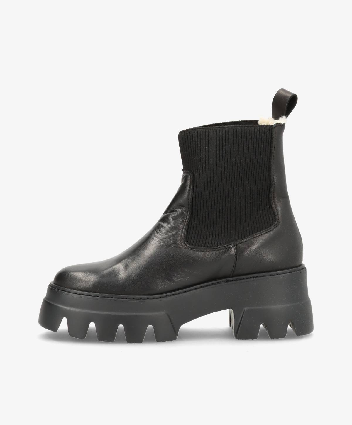 DASH - Låg känga med foder - Svart BLK