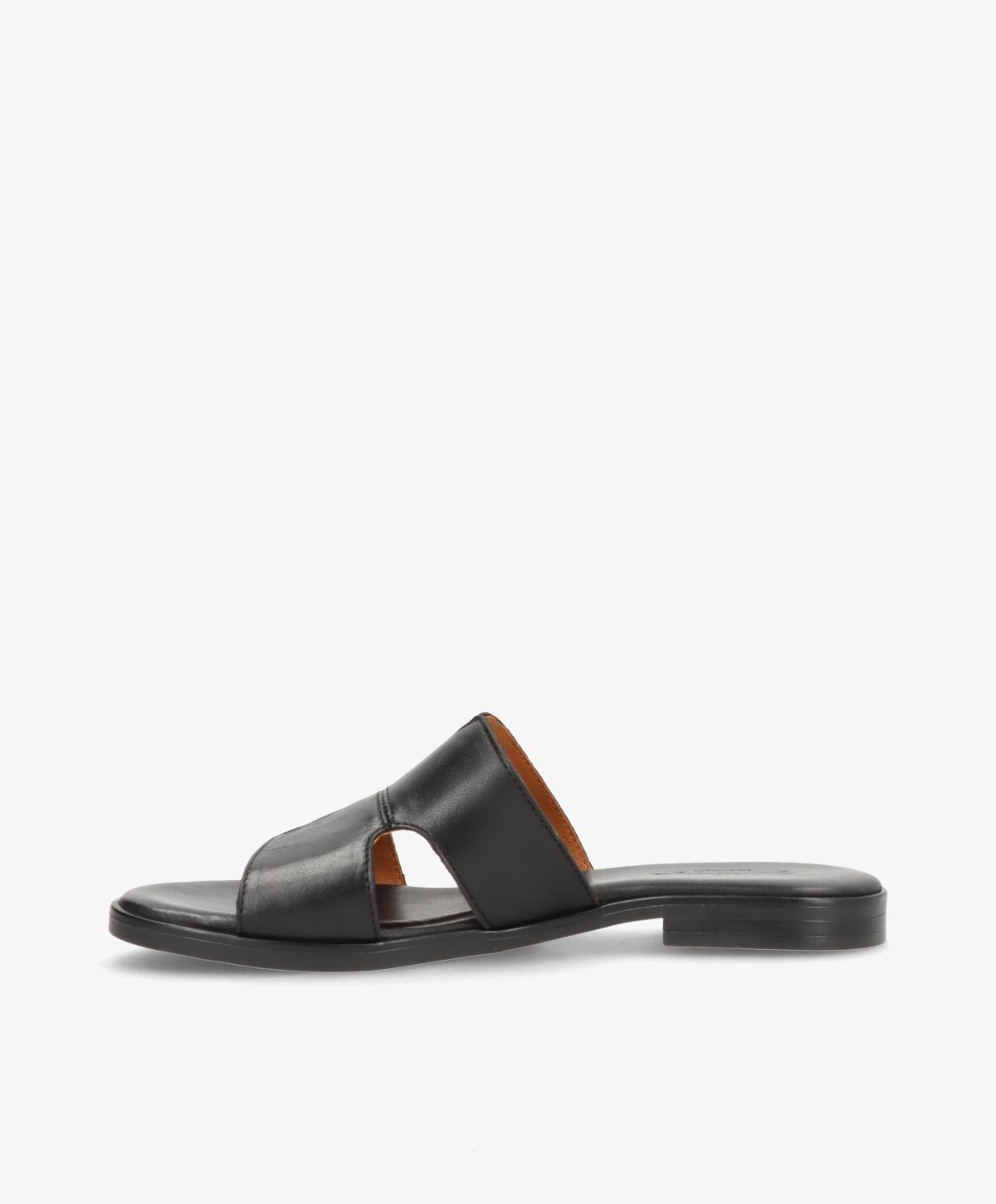 BECCA - Sort læder - Sliders