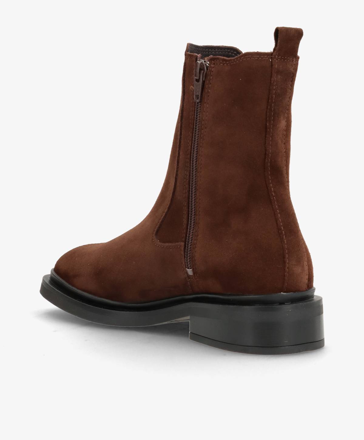 CATLEY SO - Brun ruskind oil - Chelsea støvle Dame