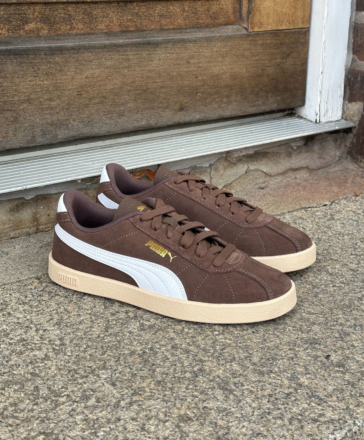 CLUB ll Era - Sneakers - 397444-15 - Flat Brun/white