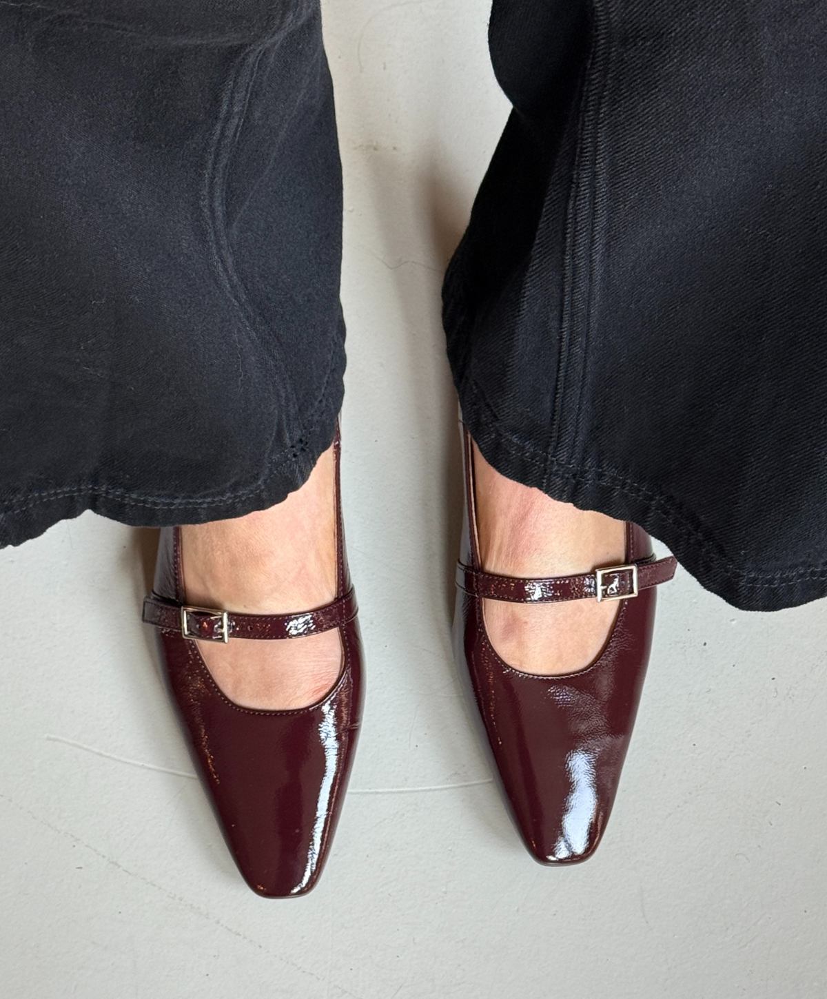 EFFECT P - Bordeaux lak læder - Slingback