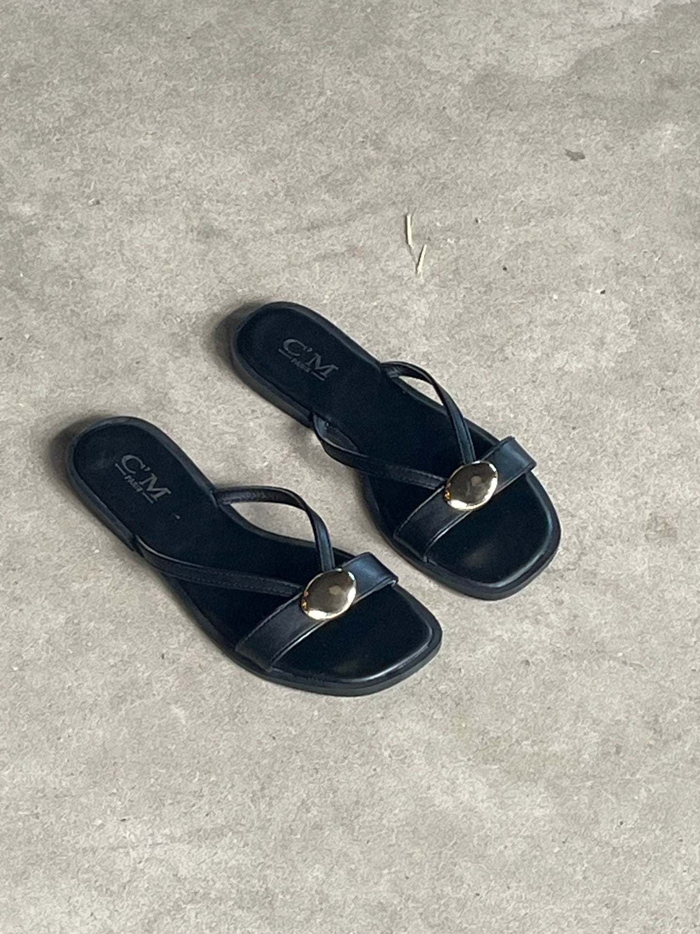 5272 - Sort - Sandal - Dame