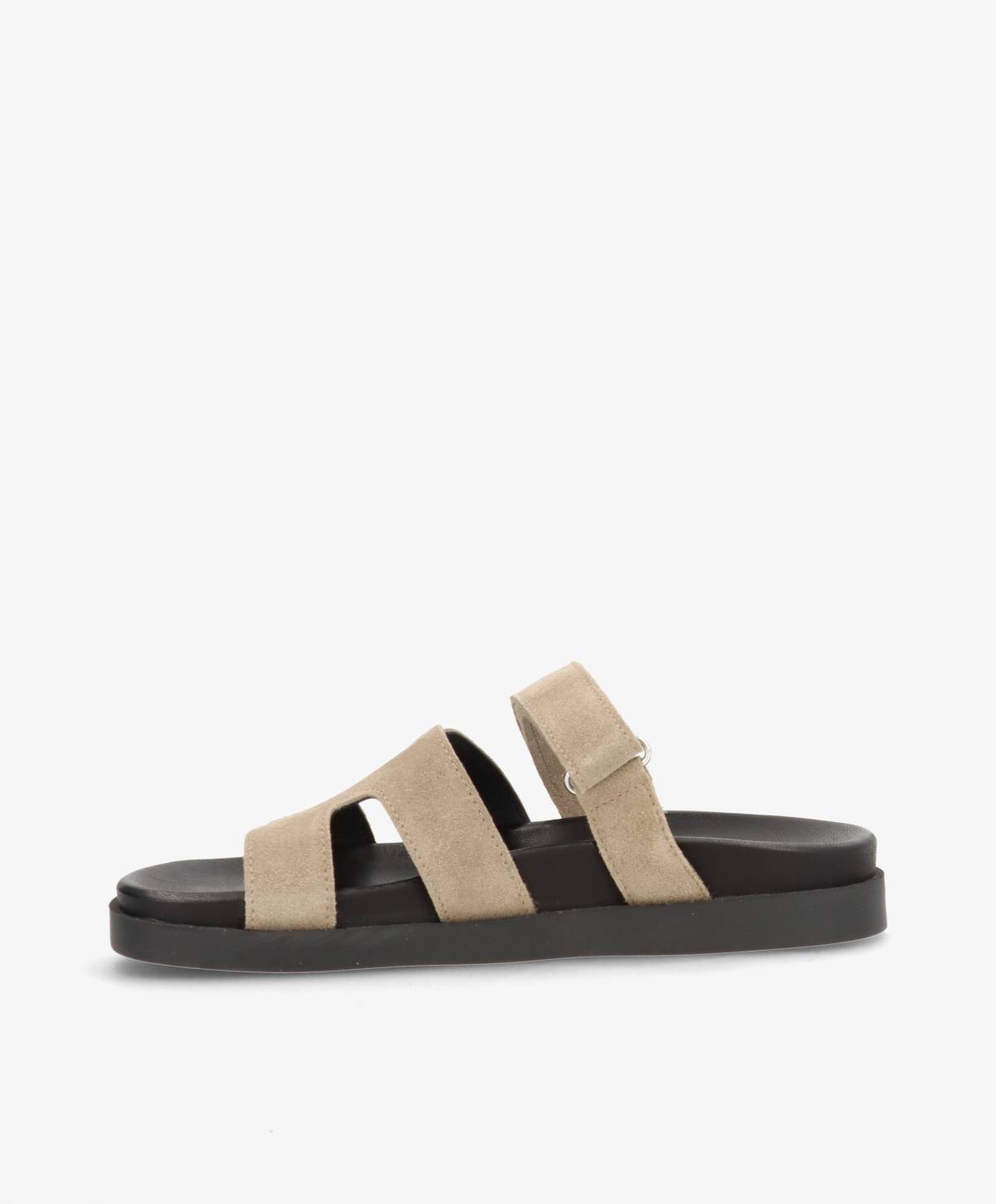 SELENA S - Beige ruskind - Sliders