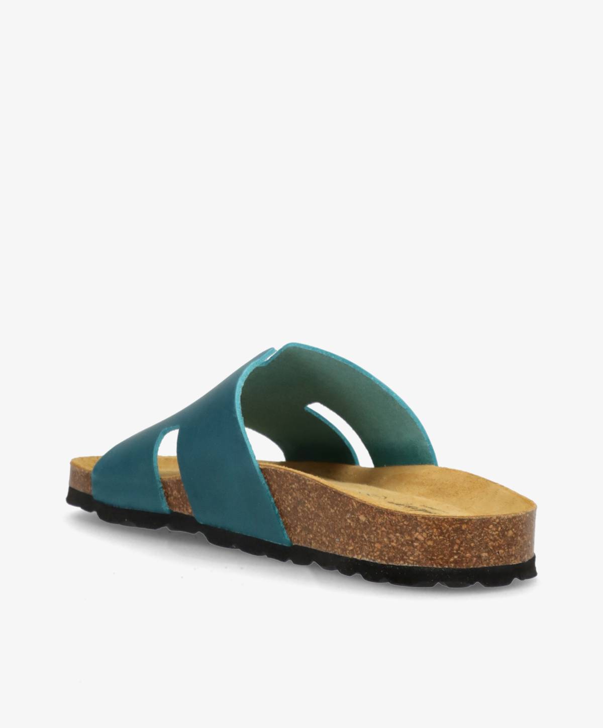 TRITON SP - Petrol blå læder - Sliders Dame