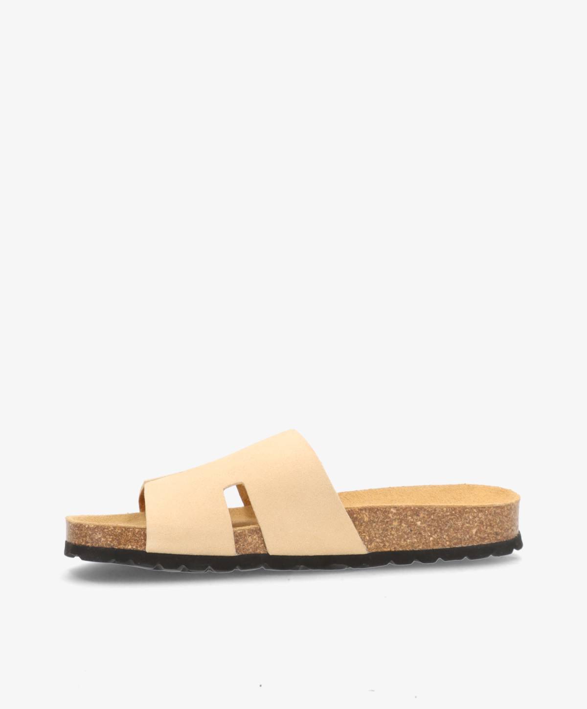 TRITON S - Beige ruskind - Sliders Dame