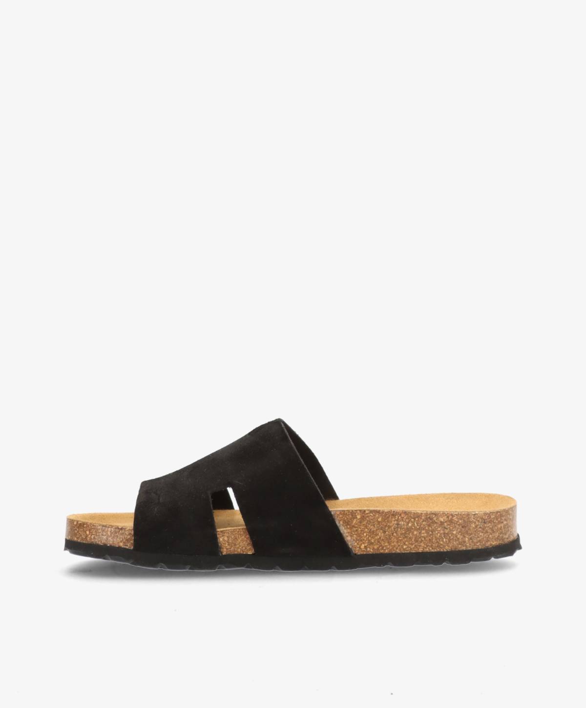 TRITON S - Sort ruskind - Sliders Dame