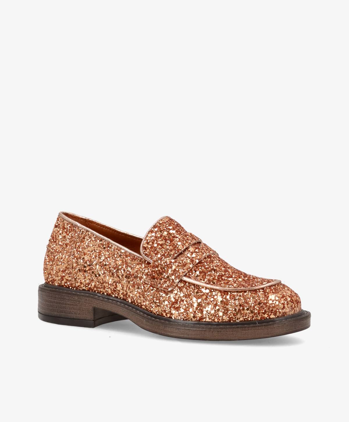 LORETTA G - Loafer - Bronze