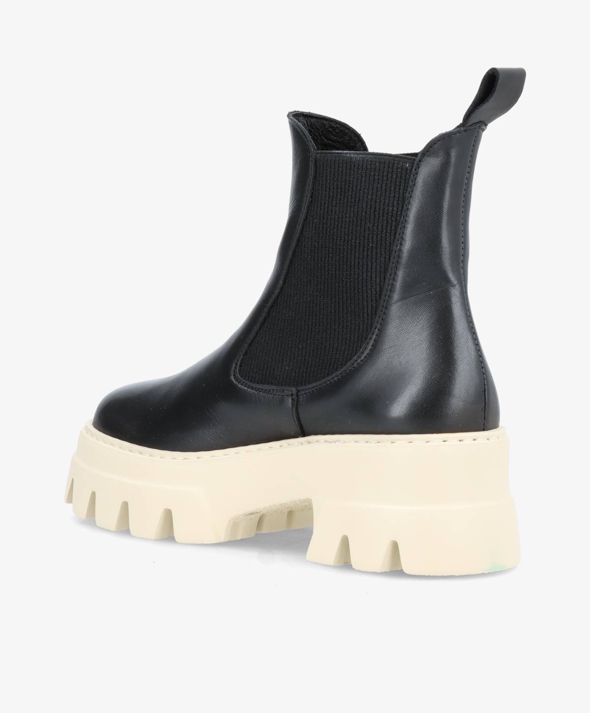 CAPRI - Chelsea boot - BEG svart