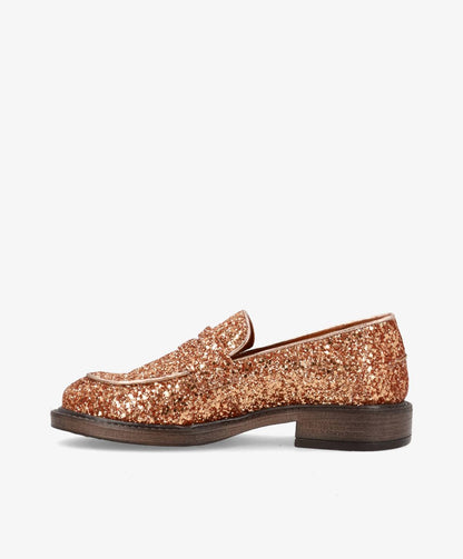 LORETTA G - Loafer - Bronze