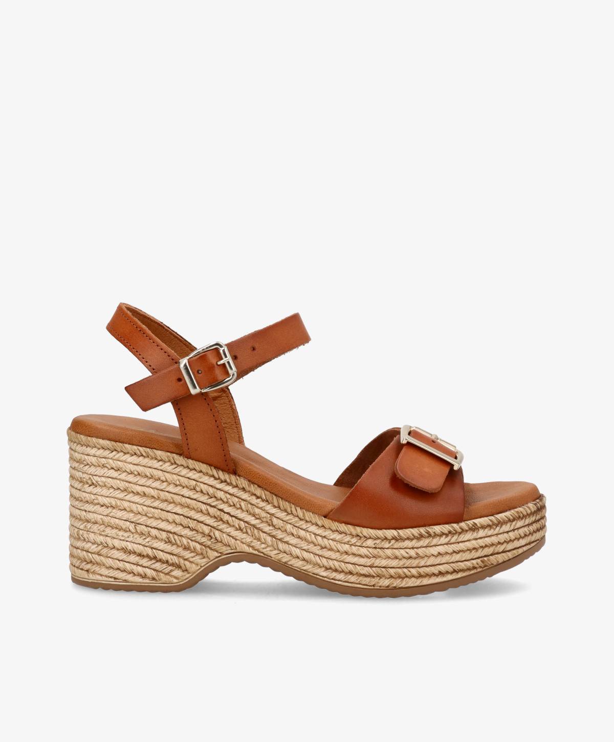 LOURDES - Sandal - Brun