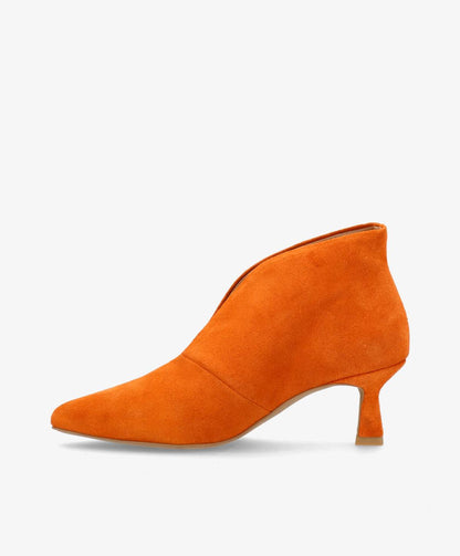 MARTY - Pumps Suede - Orange 