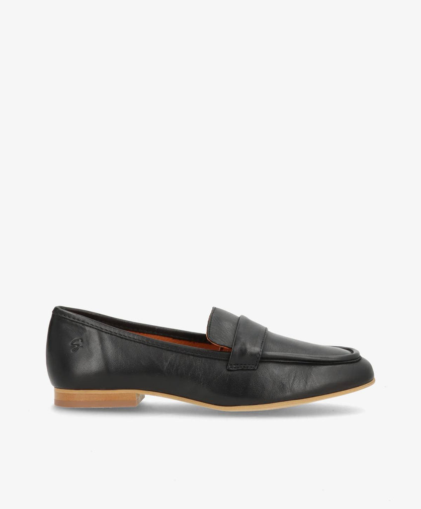 Loafers fra Shoedesign Copenhagen i sort skind.