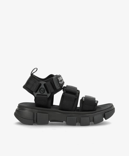 NEO BUNGY SF - Sandal Dame - Sort