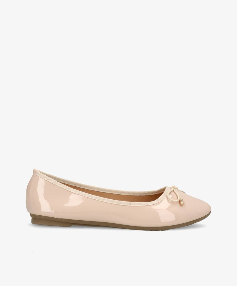 RIOM P - Beige lak - Ballerina Dame