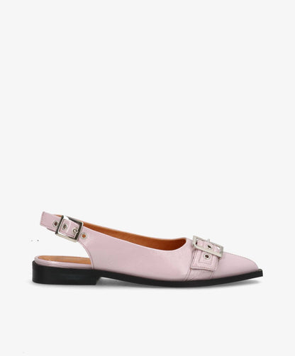 WANT - Slingback - Lilla lak læder