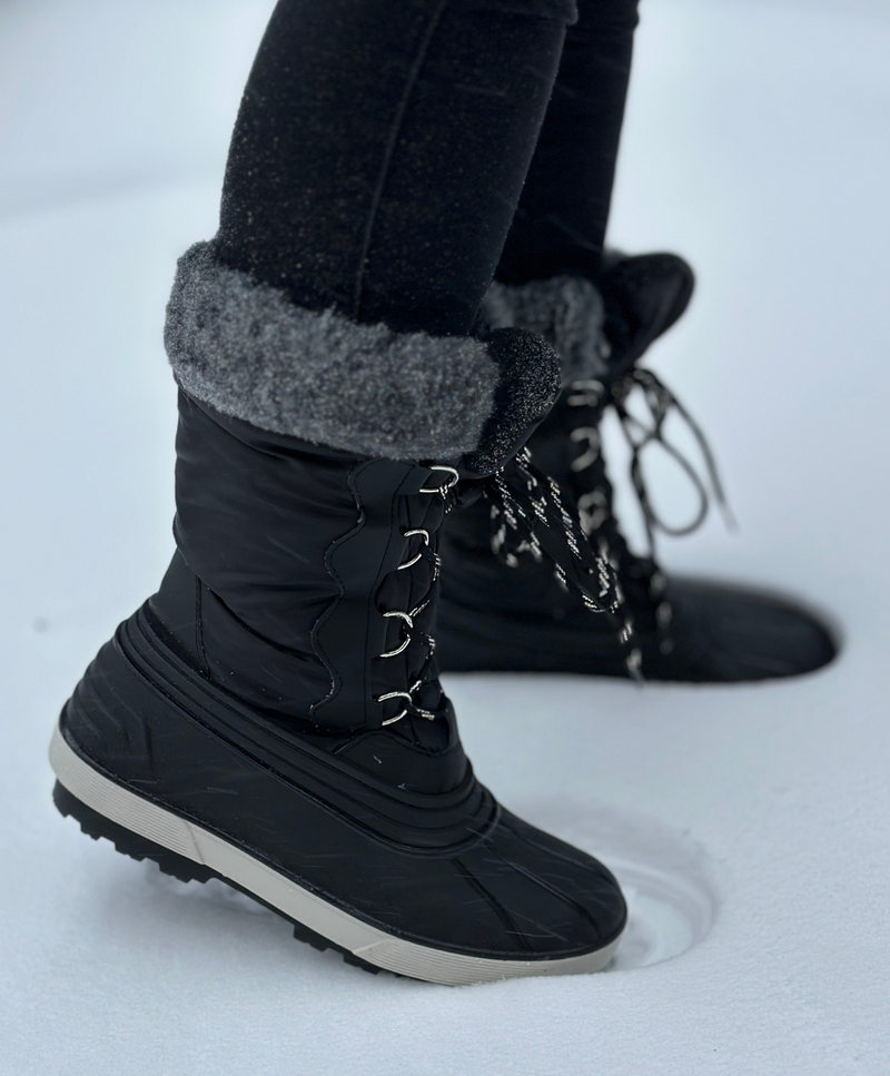 Footzone - Snowboots - Svart