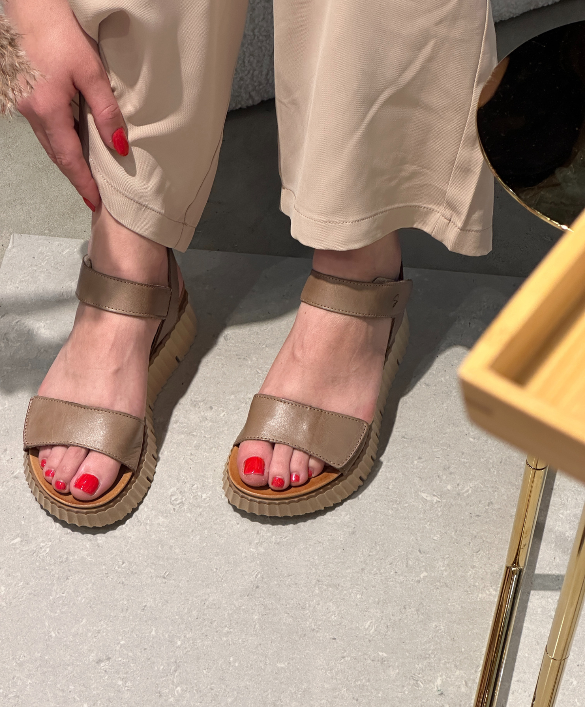 ALISON - Sandal - Beige