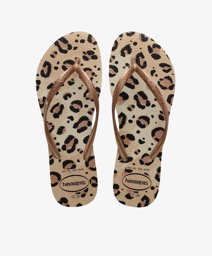 Slim animals - Slip-on Dame - Leopard