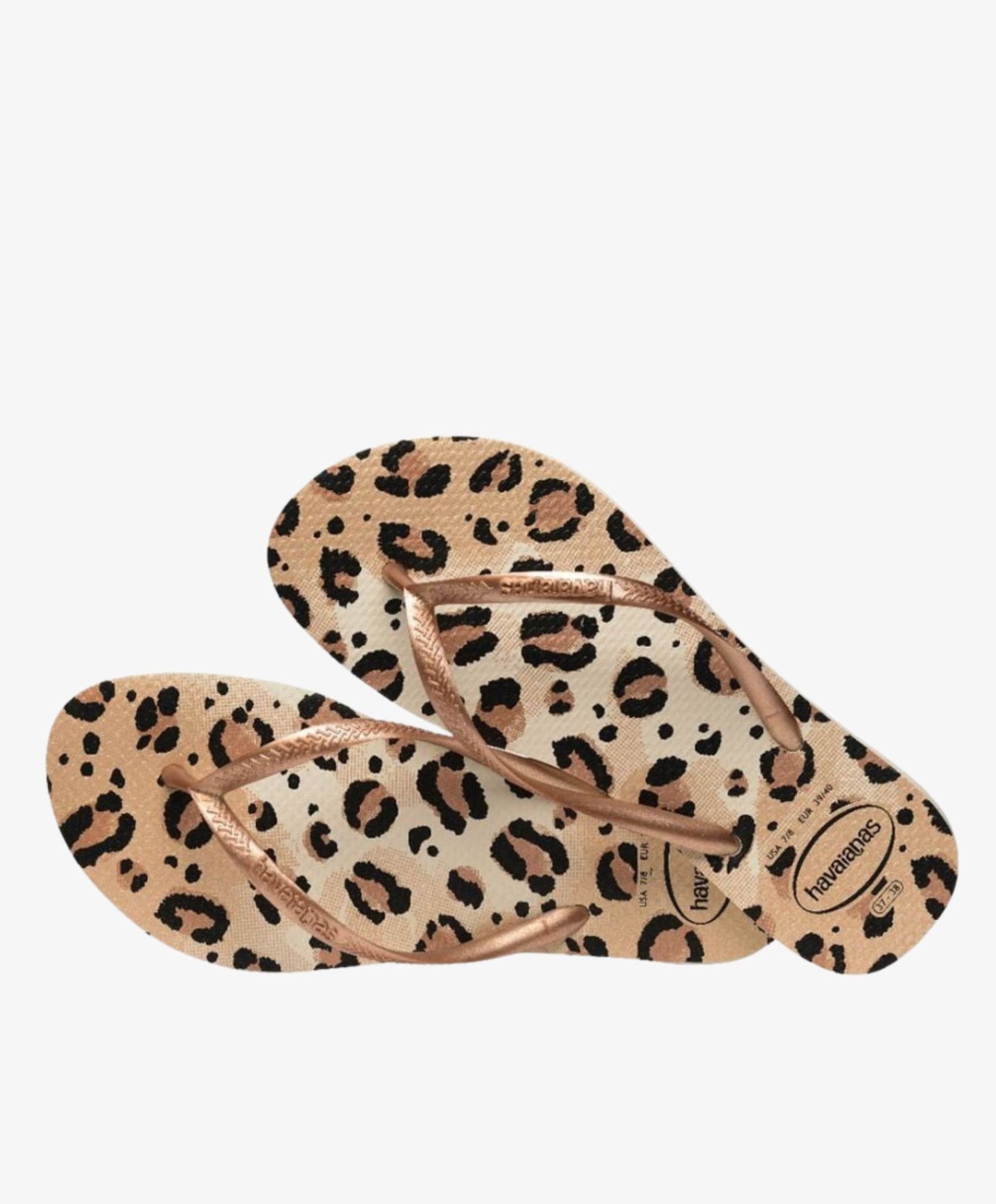 Slim animals - Slip-on Dame - Leopard