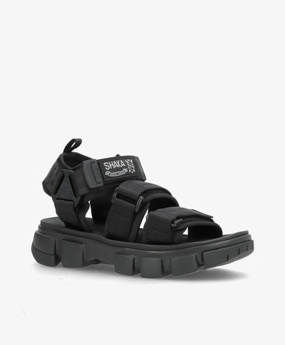NEO BUNGY SF - Sandal Dame - Sort