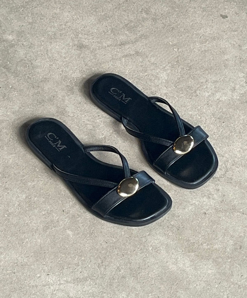 FIORA - 5272 - Sandal - Sort - Dame