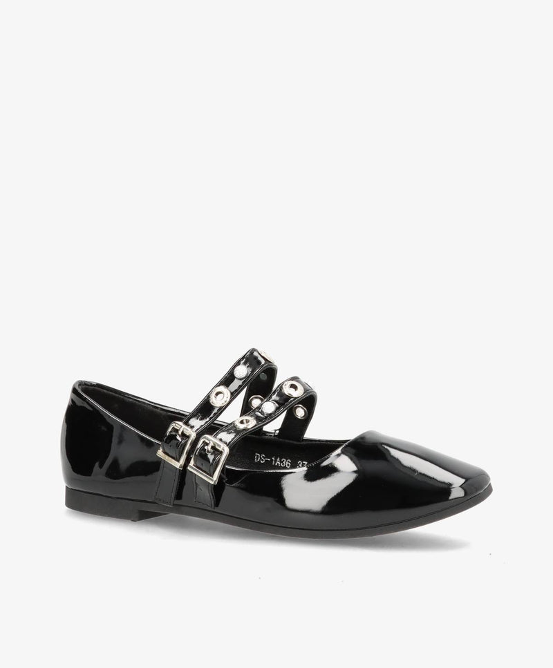 Ballerina - Sort lak - DS-1A36 - Havanna Shoes