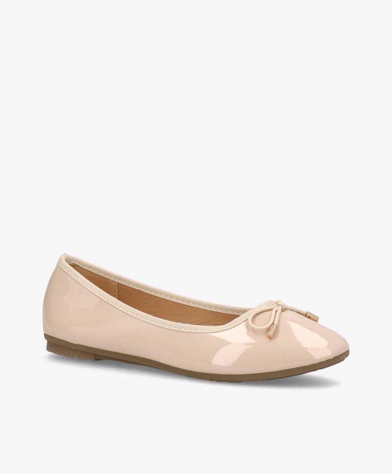 RIOM P - Beige lak - Ballerina Dame