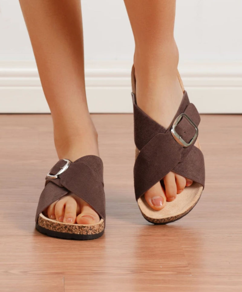 MAELLE - 2171 - Sandal - Brun - Dame