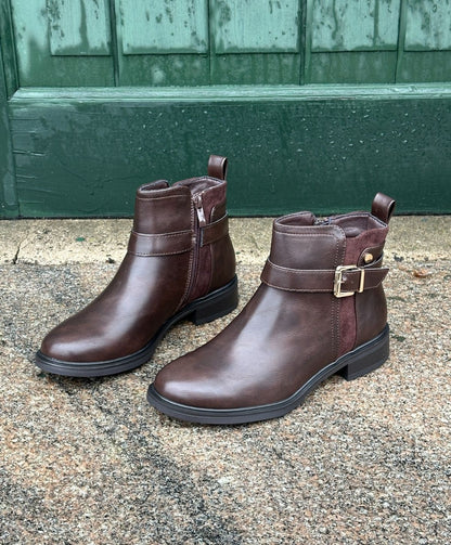 BEA - 6378 - Dame Støvle - Brun