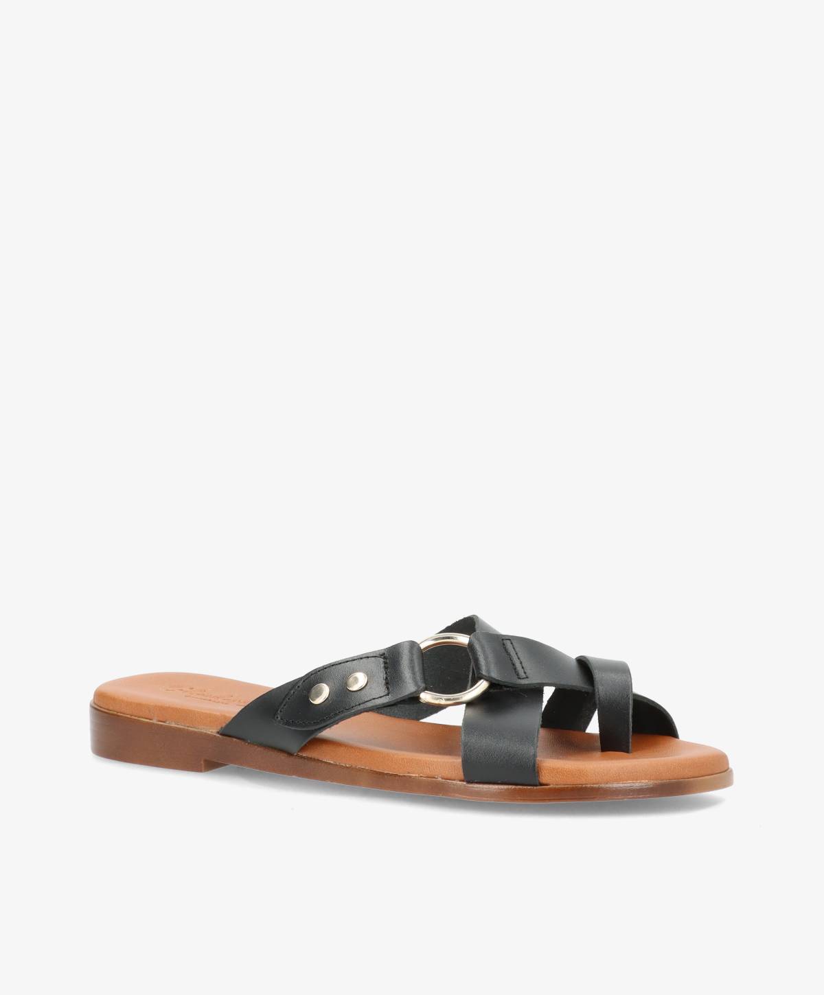 LENIE - Dame Sandal - Sort