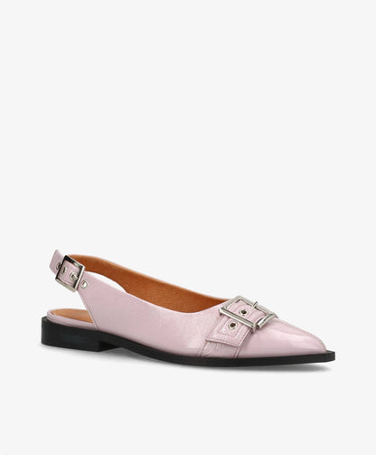 WANT - Slingback - Lilla lak læder