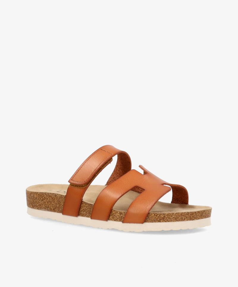 FLORENS VENTUNO - Sandal dame - Camel