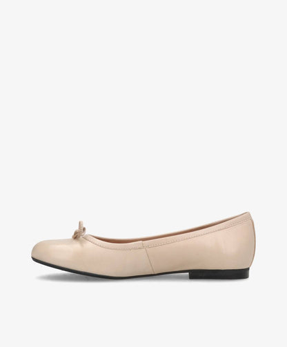 TESIA - Ballerina - Beige - Shoedesign Copenhagen