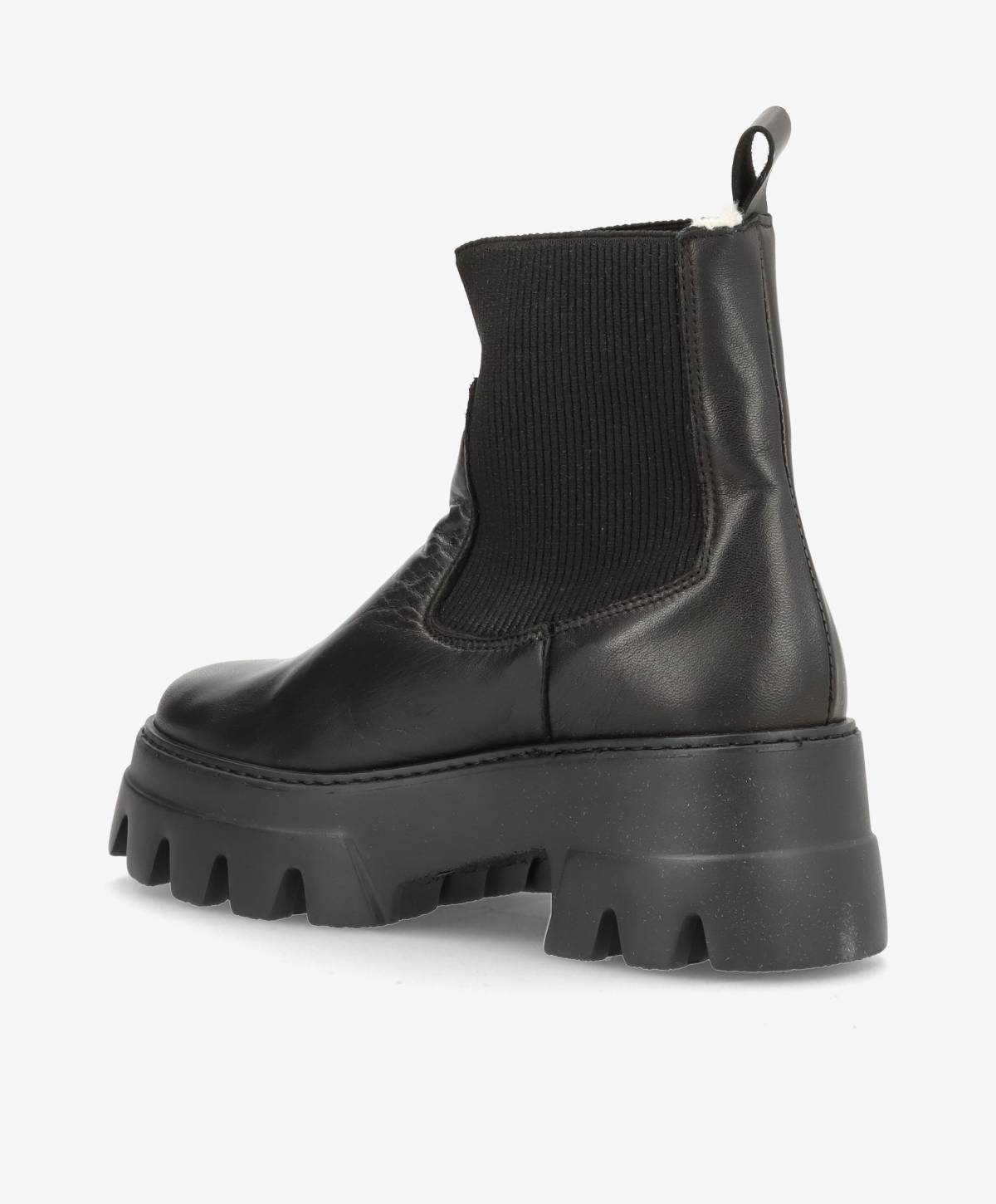 DASH - Låg känga med foder - Svart BLK