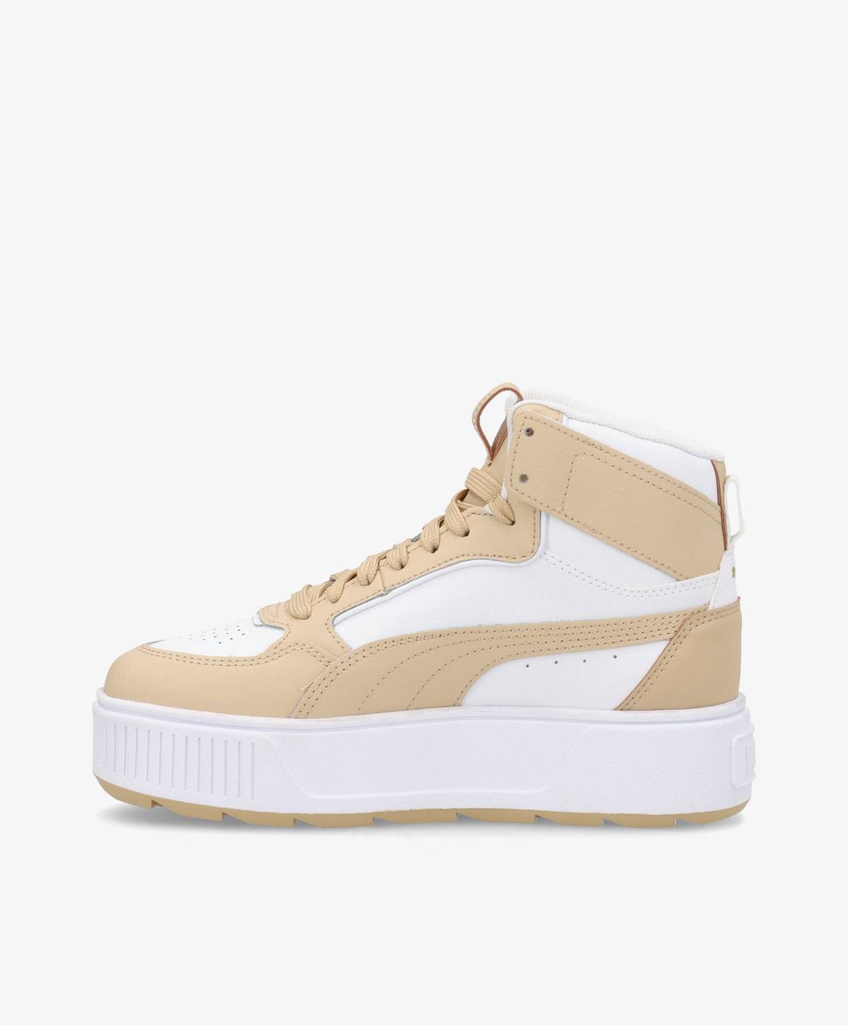 Karmen Rebelle Mid - Sneakers Dam - Beige/Vit