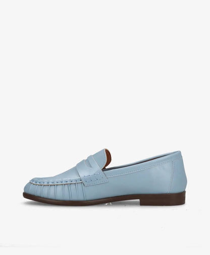LOLA - Baby Blå - Loafer dame
