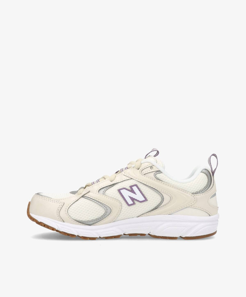 U40840J - Sneakers Dame - Beige/Lilla