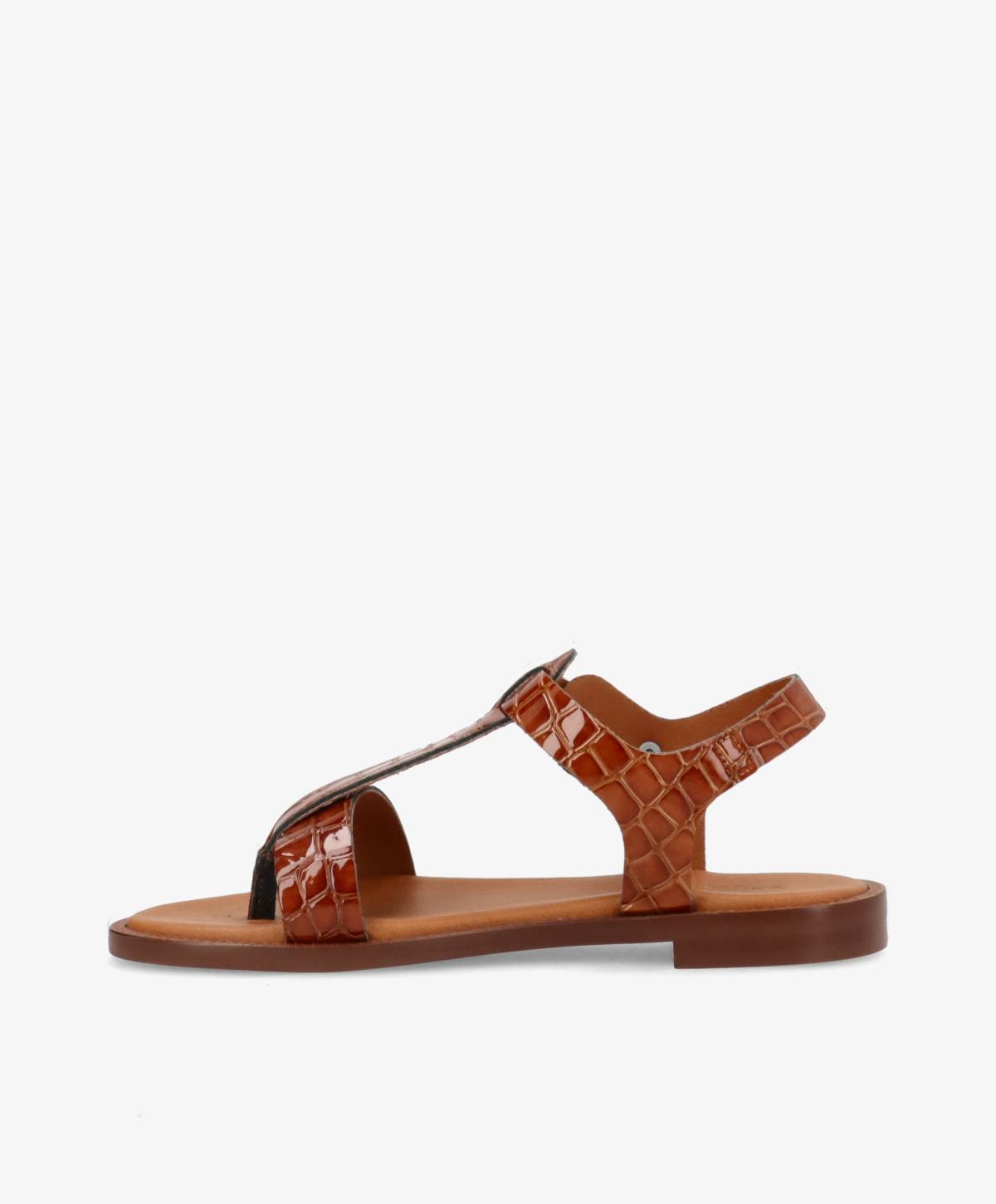 EVITA - Sandal - Brun Croco