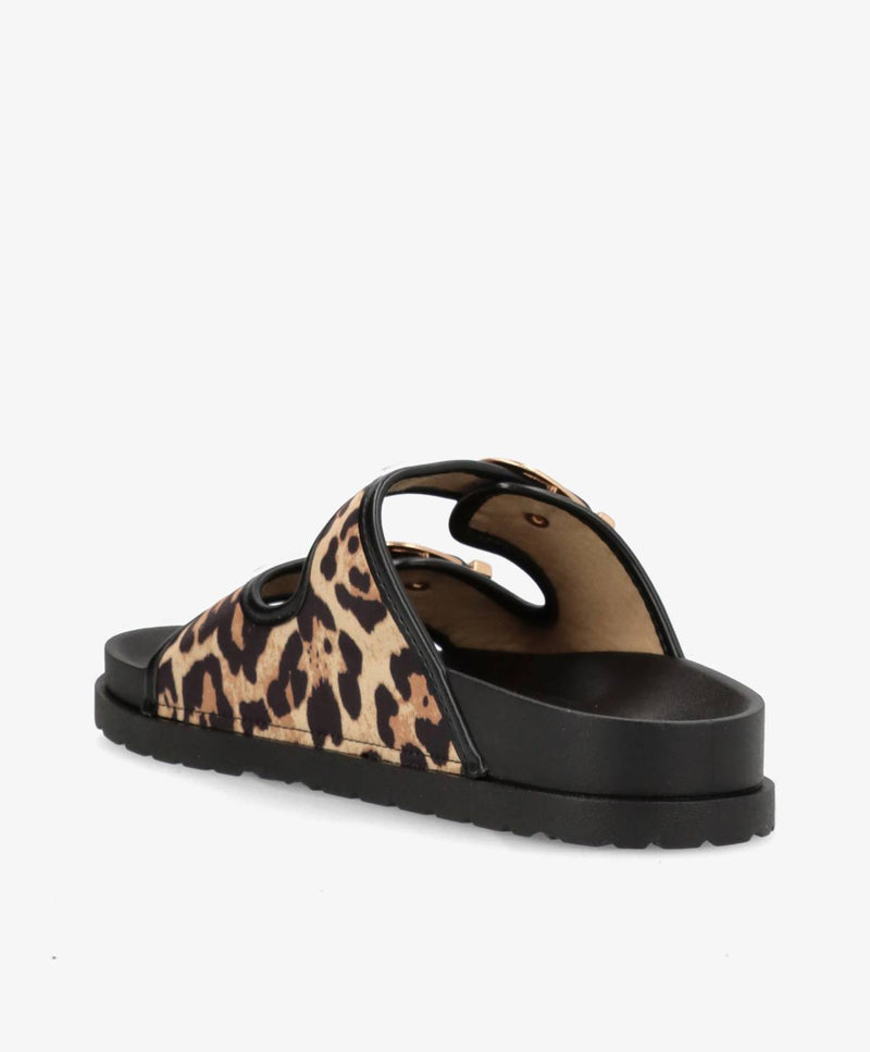 SAVANNAH - Leopard - Sandal Dame