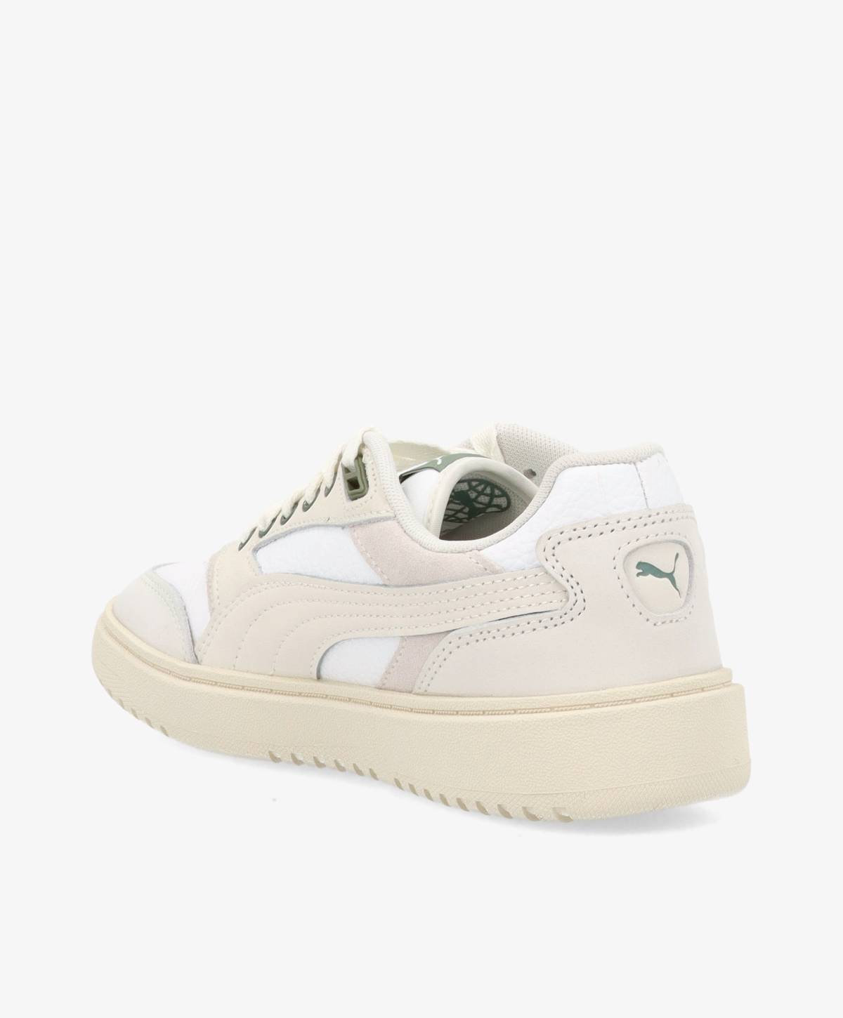 DOUBLECOURT MIX - Sneakers - Hvid/Beige