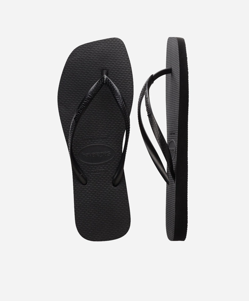 Slim Square - Sort - Slip-ons - Dame