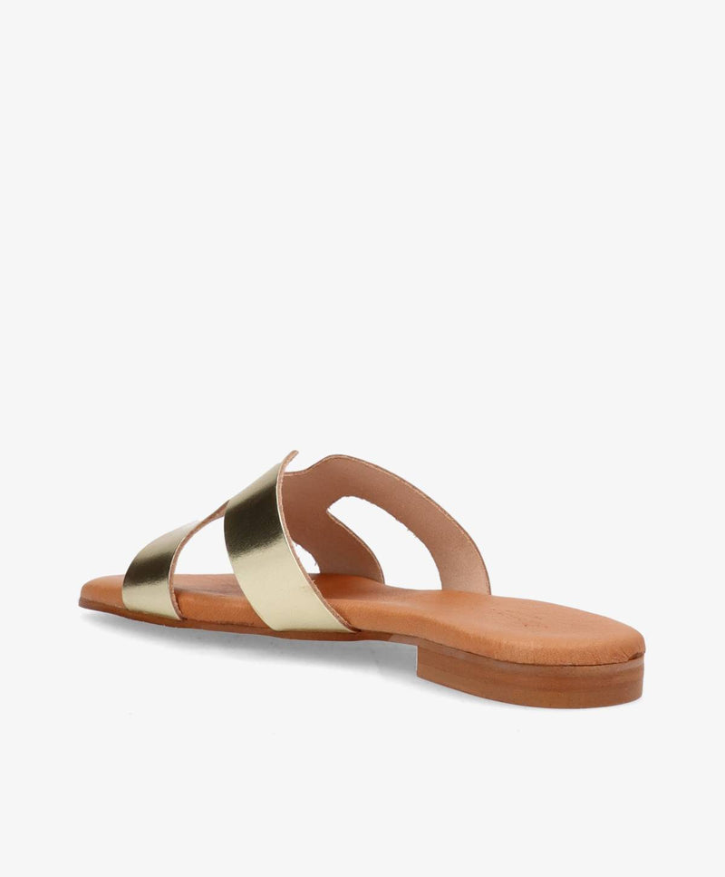 VIBELLA L - Slip-in sandal - Guld