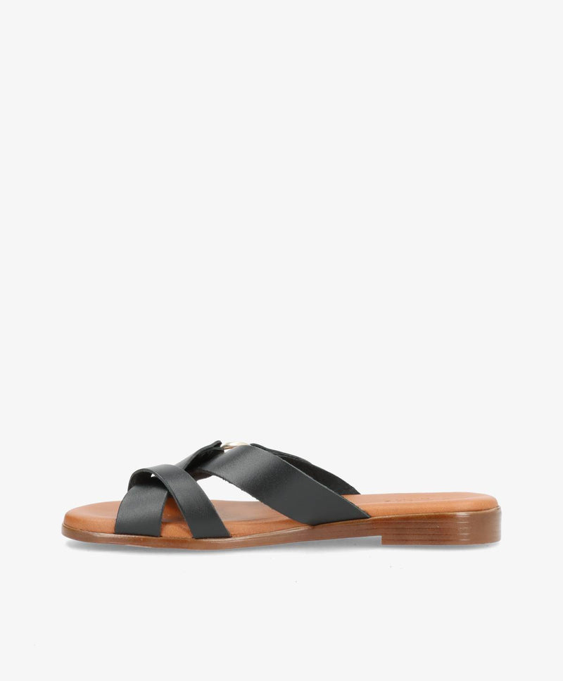 LENIE - Dame Sandal - Sort