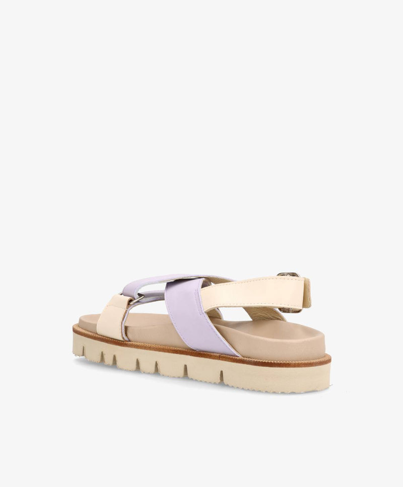 NOELLE - Dame Sandal - Beige Multi