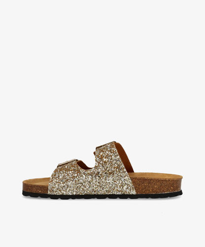 FIONA G - Dame Sandal - Guld