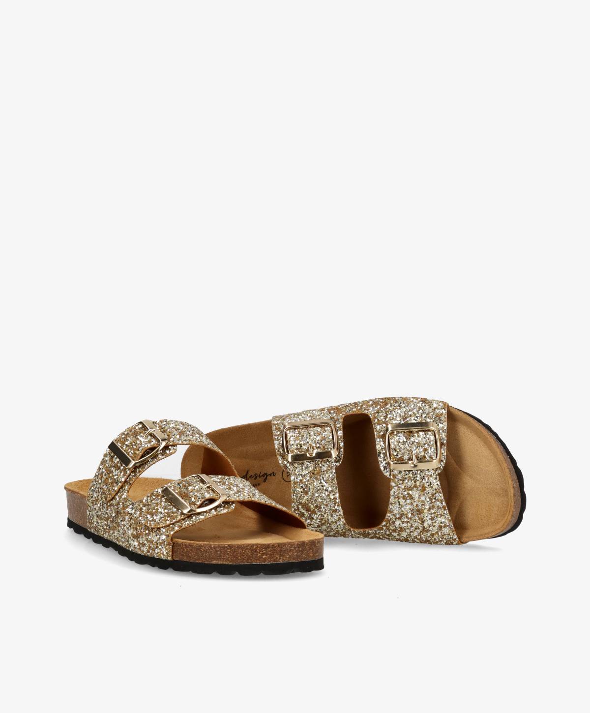 FIONA G - Dame Sandal - Guld