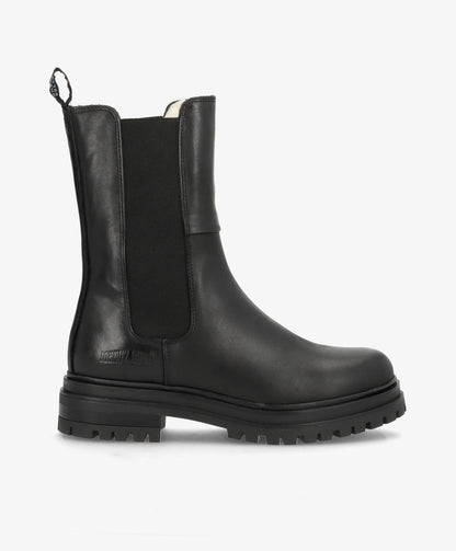 960 WARM - Hög Chelsea Boot med foder - Svart 